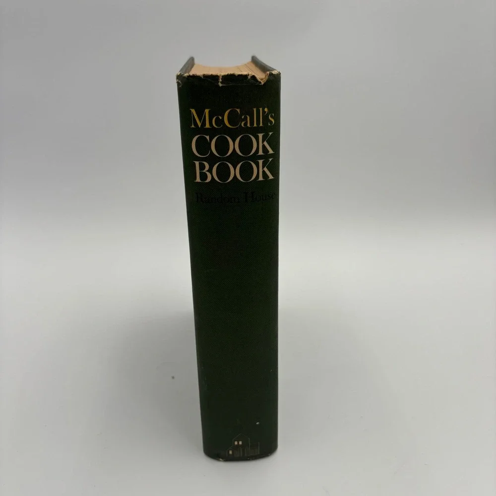 McCall's Cook Book First Edition 1963 Green Hardcover Good Vintage 1st Printing